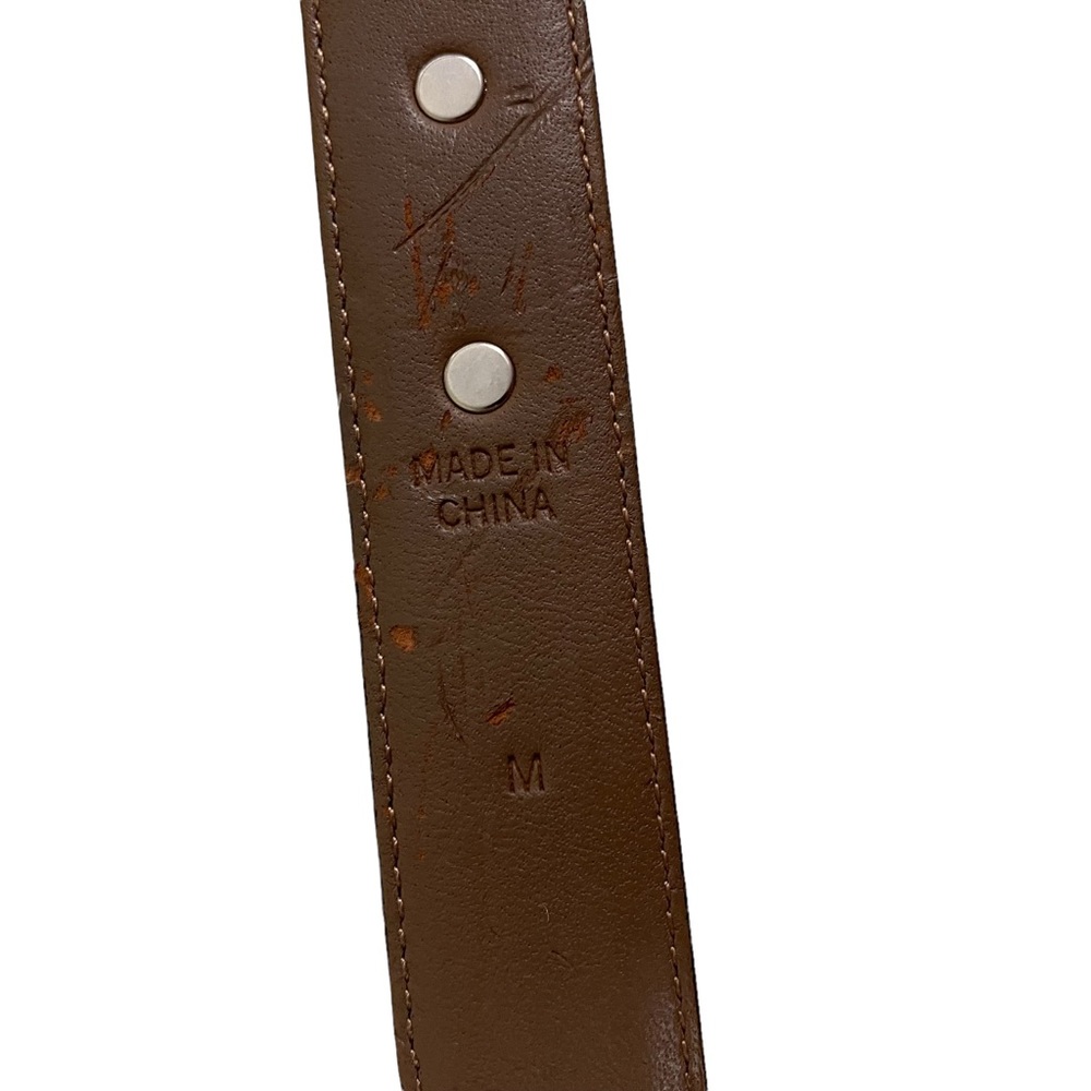 Ralph Lauren Italian Leather Belt M Medium - Picture 6 of 6